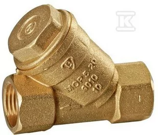Filtr skośny do gazu 1" - Akcesoria hydrauliczne - miniaturka - grafika 1