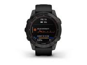 Smartwatch - Garmin Fenix 7 Sapphire Czarny - miniaturka - grafika 1