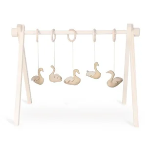 Quax - Zestaw zawieszek sensorycznych ACTIVITY TOY SET 5szt., łabędzie - Zabawki sensoryczne - miniaturka - grafika 1