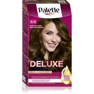 Farby do włosów i szampony koloryzujące - Schwarzkopf Palette Deluxe trwała farba do włosów odcień 5-5 555 Golden Gloss Caramel 1 szt. - miniaturka - grafika 1