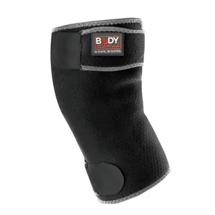 Body Sculpture OPASKA STABILIZATOR KOLANA Z MATERIAŁEM FROTTE BNS 7105E - Ortezy, stabilizatory i opaski elastyczne - miniaturka - grafika 1
