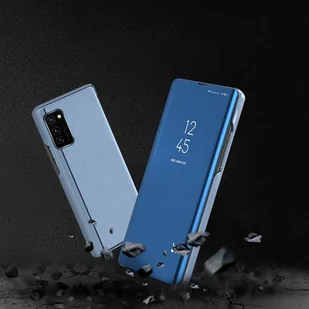 Clear View Case futerał etui z klapką Samsung Galaxy A72 4G różowy - Etui i futerały do telefonów - miniaturka - grafika 6