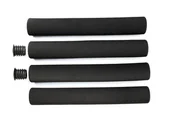 Kierownice rowerowe - CLARKS Chwyty kierownicy CLGR14 pianka formowalna 4szt czarne 5021646011101 - miniaturka - grafika 1