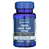 Witaminy i minerały - Puritan's Pride, Kwas Alfa Liponowy 300 Mg, 60 kapsułek - miniaturka - grafika 1