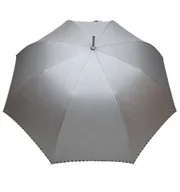 Parasole - Parasol Damski Metalik Srebrny - Automatyczny, Wiatroodporny - miniaturka - grafika 1