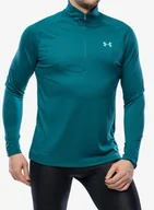 Bluzy sportowe męskie - Bluza szybkoschnąca Under Armour Tech 2.0 1/2 Zip Long Sleeve - hydro teal/radial turquoise - miniaturka - grafika 1
