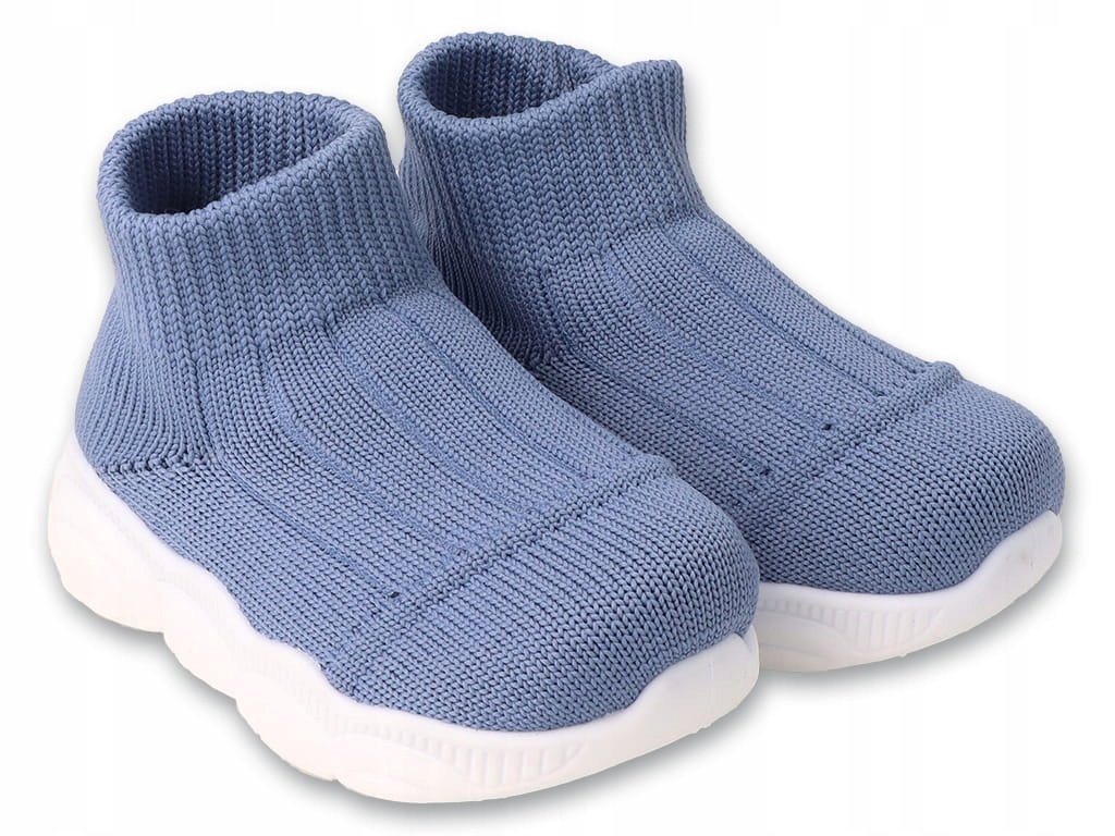 BEFADO buciki PAPUTKI niemowlęce 002P075 rozmiar 18 niechodki NIEBIESKIE