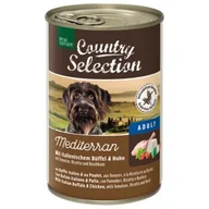 Mokra karma dla psów - REAL NATURE Country Selection Adult 6 x 400 g Mediterran z bawołem i kurczakiem - miniaturka - grafika 1