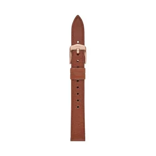 Fossil Pasek do zegarka damski 14 mm LiteHide skóra brązowa, S141213, brązowy, 14 mm, Casual - Paski - miniaturka - grafika 1