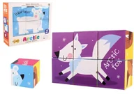 Układanki dla dzieci - Klocki puzzle dla dzieci 6el Mix Pro Kids - puzzle - miniaturka - grafika 1