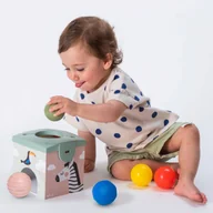 Zabawki interaktywne dla dzieci - Taf Toys Kostka edukacyjna Magiczny pojemnik - miniaturka - grafika 1