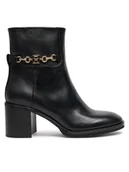 Botki damskie - Tommy Hilfiger Botki FW0FW08183 Czarny - miniaturka - grafika 1