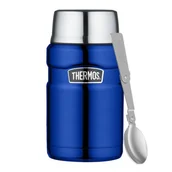 Termosy - Thermos Termos na jedzenie 710 ml z łyżką niebieski 173055 - miniaturka - grafika 1
