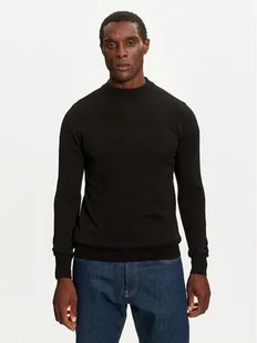 Brave Soul Sweter MK-230TURTLE1 Czarny Regular Fit - Swetry męskie - miniaturka - grafika 1