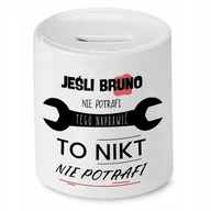 Skarbonki - Dla Tynkarza Skarbonka na Urodziny na Prezent`1 z Nadrukiem ze Zdjęciem z N + Opakowanie na prezent (wzór 01) - miniaturka - grafika 1