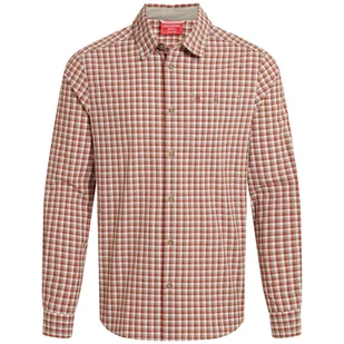 Koszula Craghoppers NosiLife Nuoro Check Long Sleeved Shirt Rozmiar: M / Kolor: pomarańczowy - Koszulki sportowe męskie - miniaturka - grafika 1