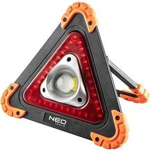 Lampa bateryjna 2w1 trójkąt ostrzegawczy Neo Tools - 99-076 - Oświetlenie warsztatowe - miniaturka - grafika 1