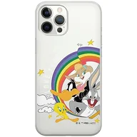 Etui i futerały do telefonów - ERT GROUP etui na telefon Iphone 12 PRO MAX, case oryginalny i oficjalnie licencjonowany przez Looney Tunes, wzór 016, optymalnie dopasowane, plecki z TPU częściowo przeźroczyste - miniaturka - grafika 1