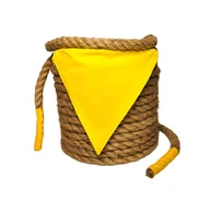 Zabawki i gry sportowe - Mocna Lina Animacyjna 5m JUTOWA do przeciągania chodzenia zabawy dla dzieci - miniaturka - grafika 1