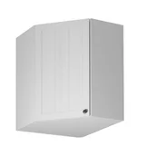 Szafki kuchenne - Szafka kuchenna wisząca narożna 60 cm Calio kolor biały - miniaturka - grafika 1