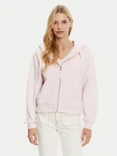 Bluzy damskie - Tommy Hilfiger Bluza WW0WW44632 Różowy Regular Fit - miniaturka - grafika 1
