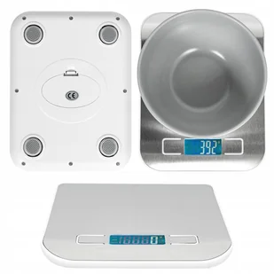 Precyzyjna Waga Kuchenna 10kg 1g Domowa Elektroniczna Tara LCD Baterie - Wagi kuchenne - miniaturka - grafika 1