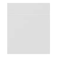 Fronty meblowe - Front kuchenny do szafki z szufladami GoodHome Stevia 60 cm biały mat - miniaturka - grafika 1
