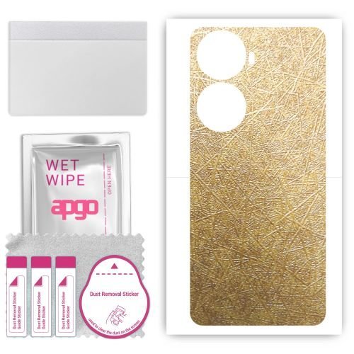 folia naklejka skórka strukturalna na TYŁ do Huawei Nova 11 SE - Tkanina Włókno - apgo SKINS