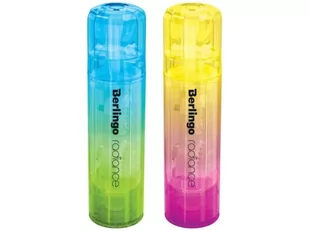Korektor w taśmie 5mmx6m Berlingo Radiance 2 sztuki na blistrze róż-żółty i zielono-niebieski - Korektory - miniaturka - grafika 1