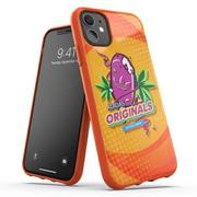 Etui i futerały do telefonów - Adidas Moulded Case BODEGA iPhone 11 pomarańczowy/orange 36339 - miniaturka - grafika 1