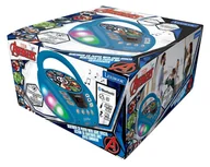 Odtwarzacze MP3 - Lexibook, Odtwarzacz Cd Bluetooth Avengers Z Efektami Świetlnymi Rcd109Av - miniaturka - grafika 1
