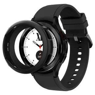 Spigen Etui Liquid Air do Samsung Galaxy Watch 4 Classic 42 mm Matte Black - Akcesoria do smartwatchy - miniaturka - grafika 1