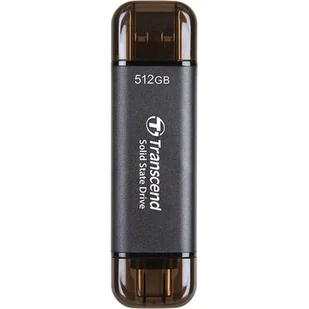 Dysk zewnętrzny SSD Transcend ESD310C 512GB Czarny (TS512GESD310C) - Dyski SSD - miniaturka - grafika 1