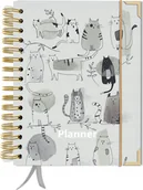 Kalendarze - TadaPlanner Kalendarz terminarz bez dat planer książkowy A5+ - miniaturka - grafika 1