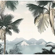 Fototapety - Fototapeta Dżungla Las Tropikalny Drzewa 3D 400x280 cm Tapeta Do Sypialni Salonu Kuchni Na Flizelinie - miniaturka - grafika 1