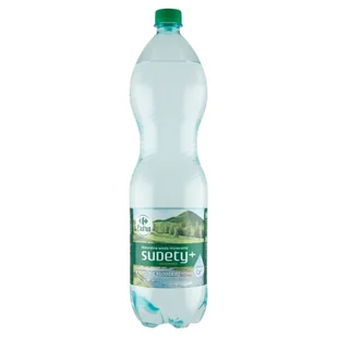 Carrefour Extra Sudety+ Naturalna woda mineralna gazowana 1,5 l - Woda - miniaturka - grafika 1