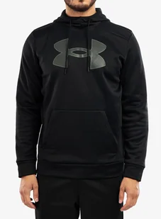 Bluza Under Armour Armour Fleece Big Logo Hoodie - black/pitch gray - Bluzy sportowe damskie - miniaturka - grafika 1