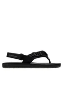 Sandały męskie - Quiksilver Sandały Carver AQYL101376 Czarny - miniaturka - grafika 1