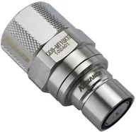 Chłodzenie wodne - Chłodzenie wodne Koolance QD3 szybkozłączka prosta męski na 13/10mm - no-spill, srebrny QD3-MT10X13 - miniaturka - grafika 1