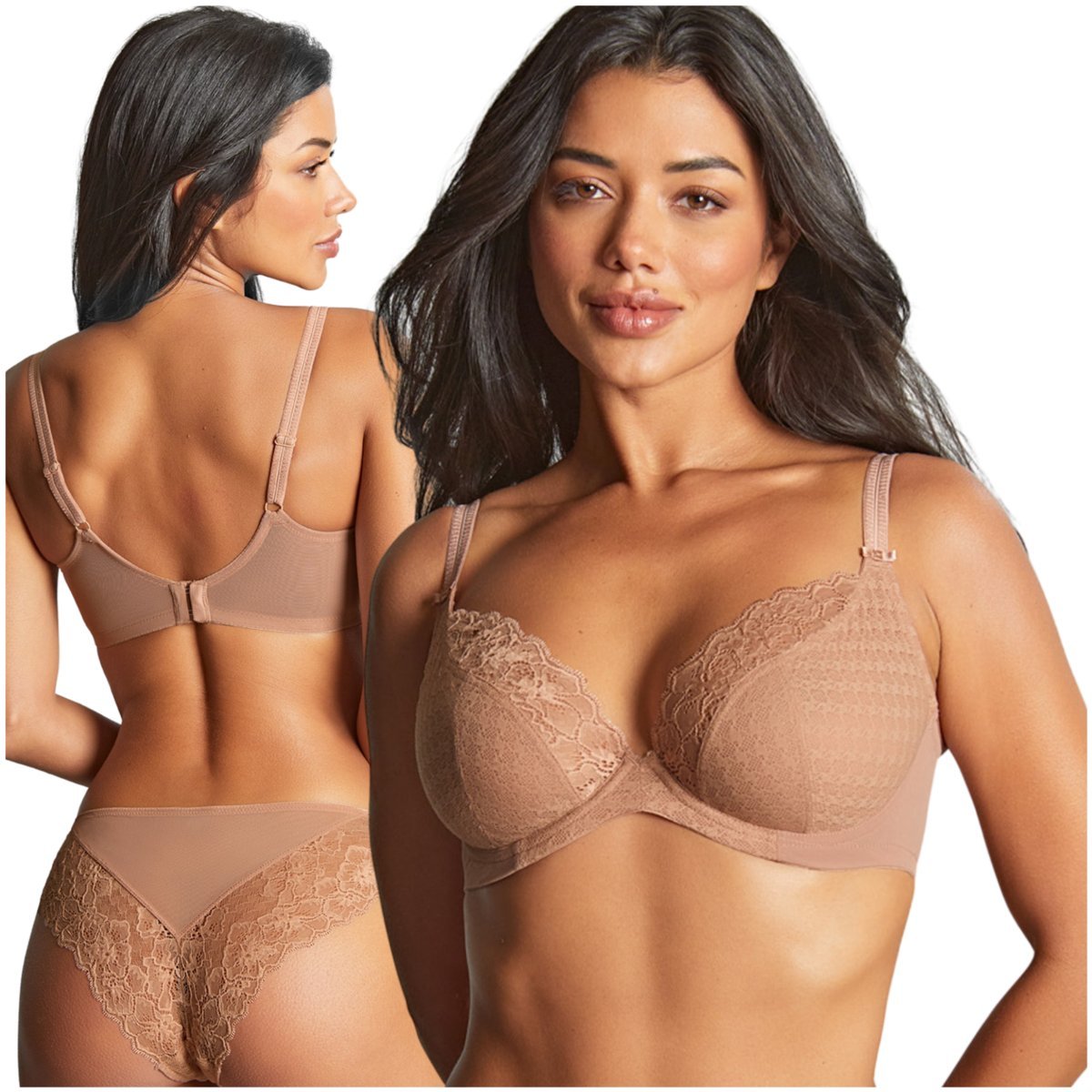 Biustonosz Panache ENVY Plunge Bra 7286A Honey - 30FF/65H