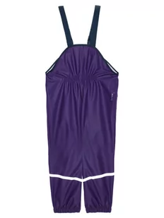 Playshoes Spodnie przeciwdeszczowe 405424 M Fioletowy Regular Fit Fioletowy - Spodnie i spodenki dla chłopców - miniaturka - grafika 1