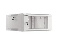 Szafy rack - Szafa instalacyjna lanberg rack wisząca 19" 4u 600 drzwi szklane szara (złożona) WAFA-5604-10S - miniaturka - grafika 1