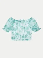 Bluzki damskie - Guess Bluzka J5GH00 WA2T0 Kolorowy Regular Fit - miniaturka - grafika 1