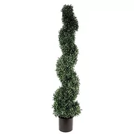 Sztuczne drzewka - Leaf Chronione sztuczne drzewo topiary, 120 cm UV bukszpan - miniaturka - grafika 1