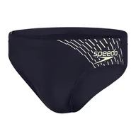 Kąpielówki męskie - Slipy kąpielowe męskie Speedo Medley Logo 7 cm Brief - miniaturka - grafika 1