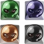 Gadżety dla graczy - Cortek CORTEK KEYCAP 4 PCS ALIEN - miniaturka - grafika 1