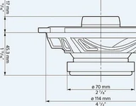 Głośniki samochodowe - Głośnik samochodowy Sony Sony XS-130 GS 13cm Koaxial-Lautsprecher - miniaturka - grafika 1