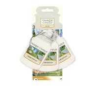 Zapachy samochodowe - Yankee Candle Zestaw zapachu do samochodu Clean Cotton 3szt. - miniaturka - grafika 1