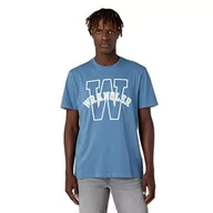Koszulki męskie - Wrangler Męski t-shirt graficzny, Captains Blue, 3XL, Captains Blue, 3XL - miniaturka - grafika 1