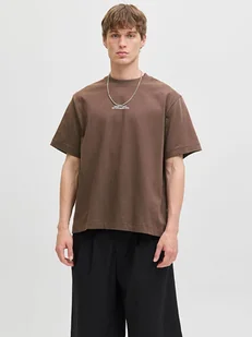 Jack & Jones Koszulka w kolorze brązowym - Koszulki męskie - miniaturka - grafika 1